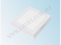 Накладной светодиодный светильник 12Вт (square)